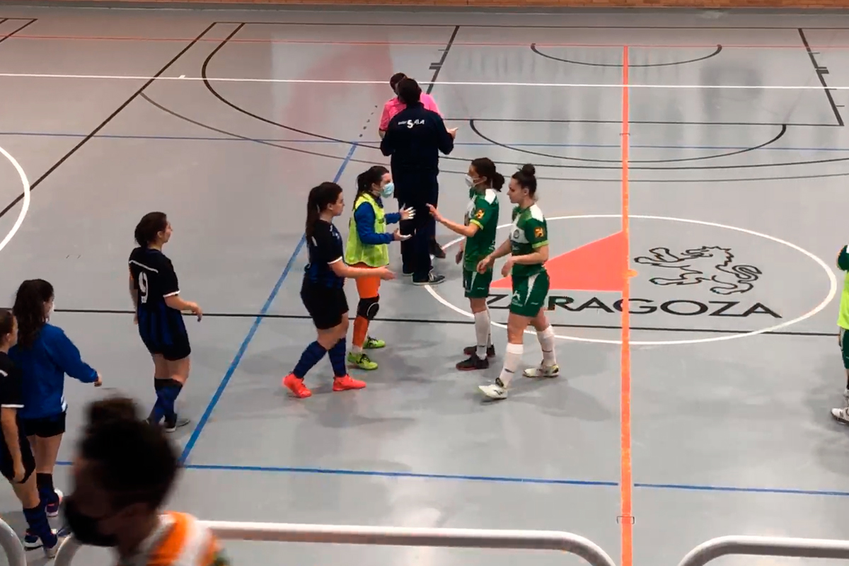 InterSala Equipaziones 2-2 Oscense F.S. Ayerbe Unizar Futsal (Autonómico femenino) – Jornada 11