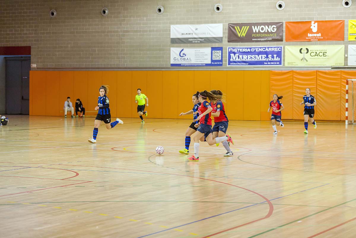 Horario atípico para recibir al C.E. Futsal Mataró