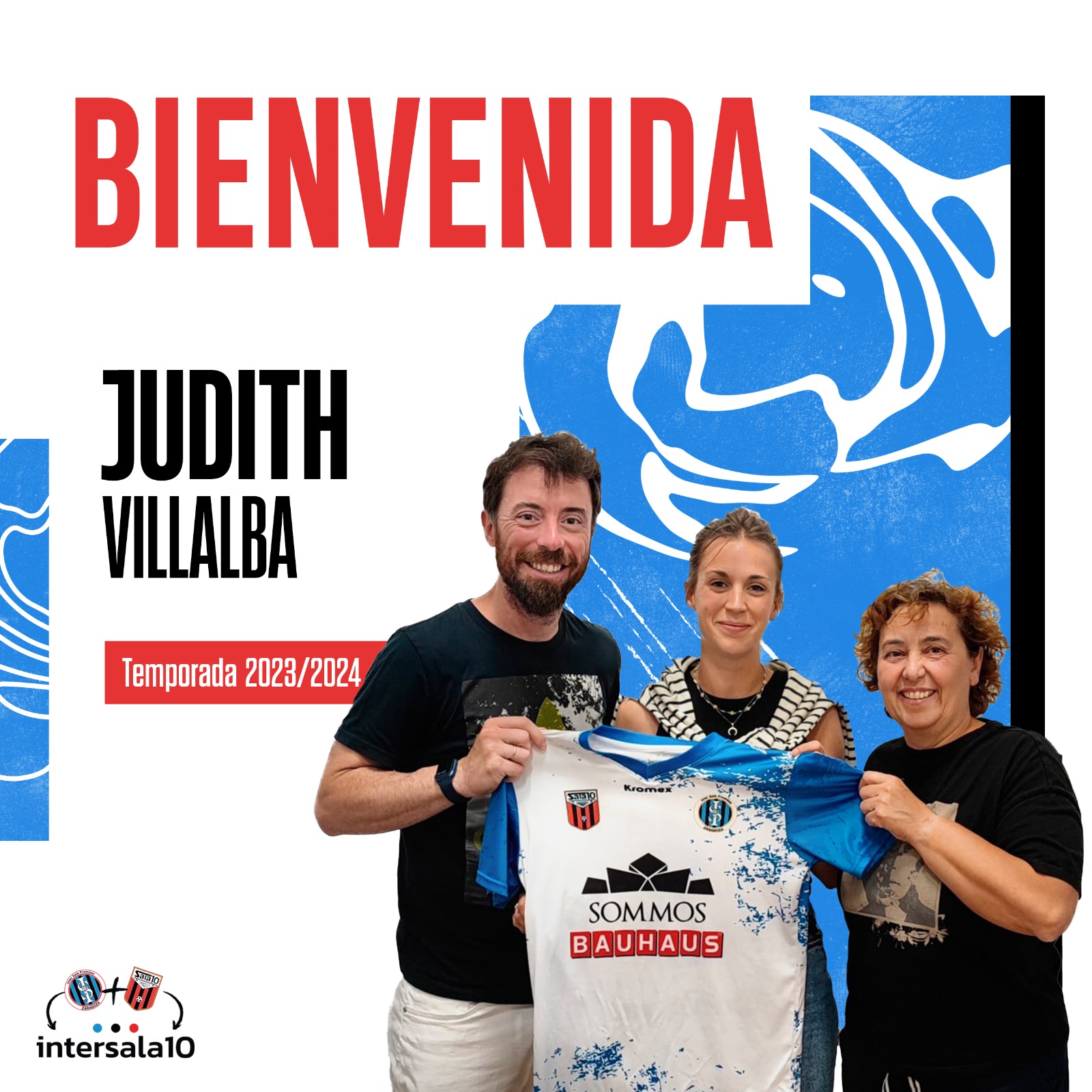 Judith Villalba, segundo fichaje de InterSala10 Zaragoza para la temporada 23-24