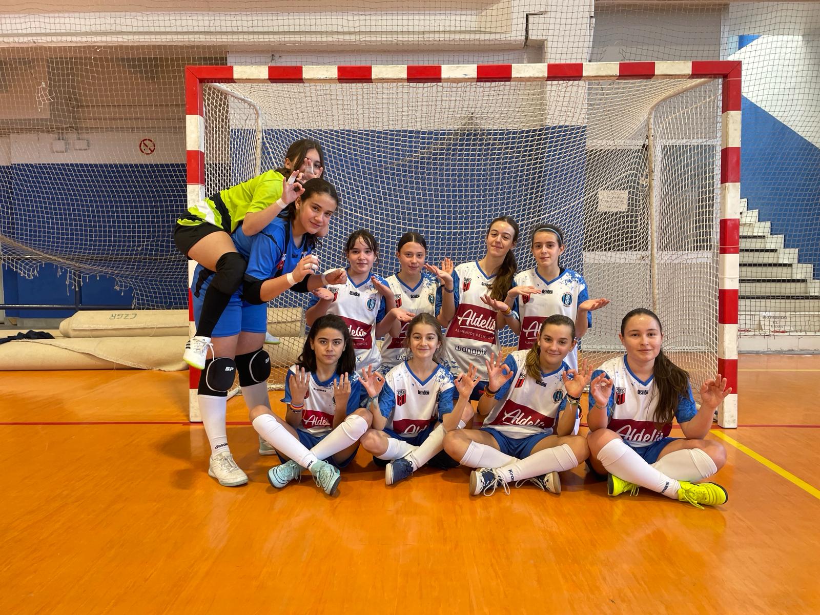 Aldelis InterSala 10 Zaragoza (Infantil femenino) 5-2 Villa de Mallén – Jornada 6 – 2º Fase