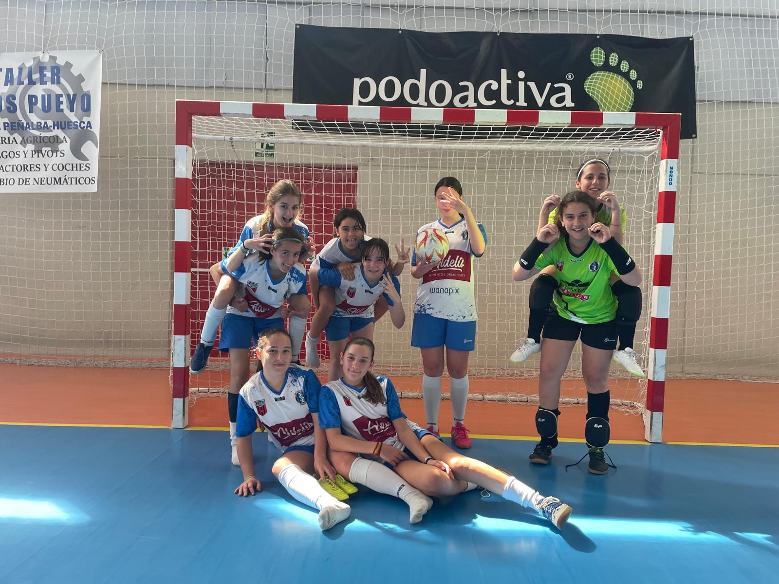 Monegros Sur 0-10 Aldelís InterSala 10 Zaragoza (Infantil femenino) – Jornada 12 – 2º Fase