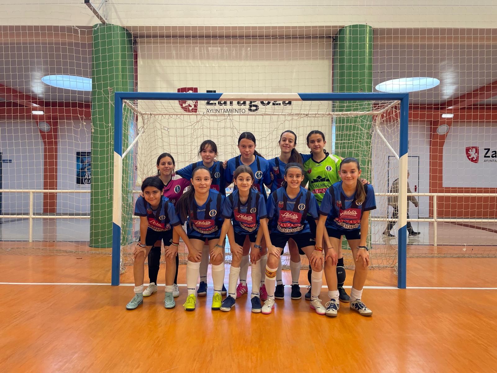Aldelís InterSala 10 Zaragoza (Infantil femenino) 7-0 Borja Fs – Jornada 14 – 2º Fase